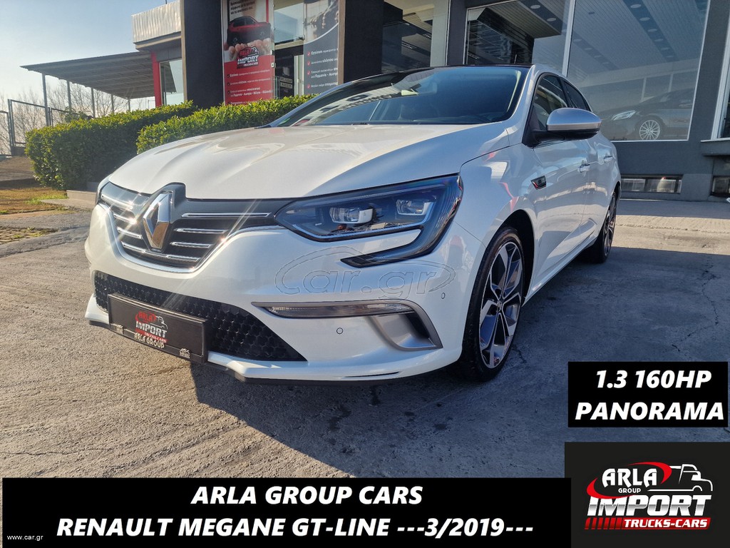 Renault Megane '19 1.3#160HP#GTLINE#PANORAMA#ΜΕΓΑΛΗ ΟΘΟΝΗ#