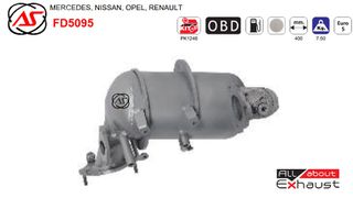 ΦΙΛΤΡΟ ΜΙΚΡΟΣΩΜΑΤΙΔΙΩΝ-DPF MERCEDES VITO, OPEL VIVARO, RENAULT, NISSAN QASHQAI, X-TRAIL