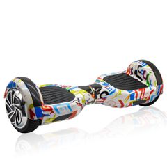 HOVERBOARD SMART BALANCE WHITE HIP HOP 6.5 INCH