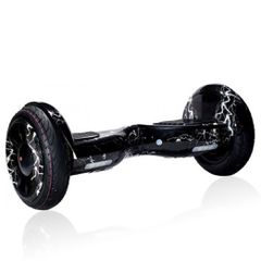 SMART BALANCE HOVERBOARD BIG WHEEL BLUETOOTH AND LED ΗΛΕΚΤΡΙΚΟ ΠΑΤΙΝΙ LIGHTING BLACK/WHITE P10H 10.5"