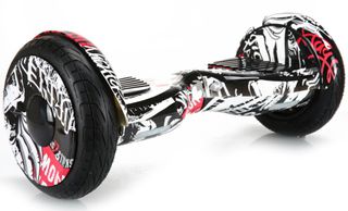 SMART BALANCE HOVERBOARD BIG WHEEL WITH BLUETOOTH AND LED ΗΛΕΚΤΡΙΚΟ ΠΑΤΙΝΙ GRAFFITI 10.5 INCH