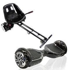 ΣΕΤ ΗΛΕΚΤΡΙΚΟ ΠΑΤΙΝΙ HOVERBOARD 6,5" BLACK LIGHTING THUNDER ΚΑΙ SMART BALANCE WHEEL HOVERBOARD GOKART ΚΑΘΙΣΜΑ