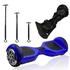 ΣΕΤ ΗΛΕΚΤΡΙΚΟ ΠΑΤΙΝΙ SMART BALANCE HOVERBOARD 6,5" BLUE, ΤΙΜΟΝΙ ΓΙΑ ΗΛΕΚΤΡΙΚΟ ΠΑΤΙΝΙ ΙΣΟΡΡΟΠΙΑΣ ΚΑΙ ΤΣΑΝΤΑ ΜΕΤΑΦΟΡΑΣ