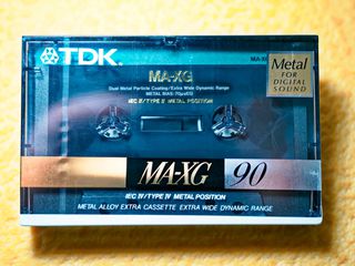 Κασέτες ήχου καινούργιες TDK MA-XG Metal C90