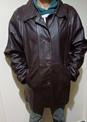VINTAGE LEATHER JACKET by BERSAGLIO