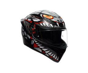AGV K1 S E2206 – LYZARD MATT BLACK/GREY/RED