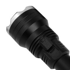 Esperanza EOT068 Flashlight Black, Rechargeable LED Flashlight-thumb-2