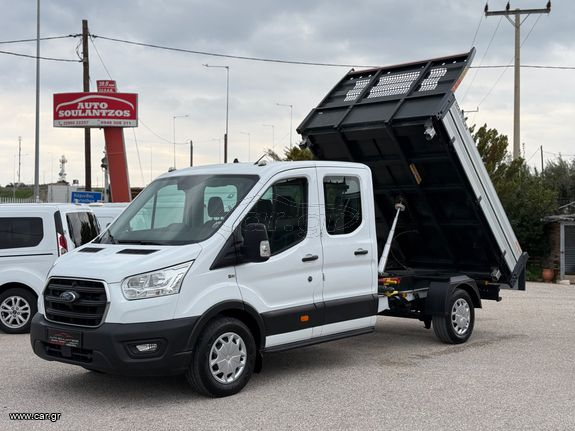 Ford Transit 2021 ΔΙΠΛΟΚΑΜΠΙΝΟ-ΑΝΑΤΡΟΠΗ-7 ΘΕΣΙΟ-ΚΛΙΜΑ