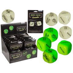 "Glow-in-the-dark" Kamasutra Love Dice