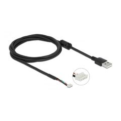 Καλώδιο USB 2.0 σε 4-pin camera plug V6 1.5m μαύρο χρώμα DELOCK