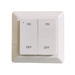 RF Διακόπτης 2 Καναλιών 3V DC με Λειτουργία Dimming – Φορητή & Επίτοιχη Χρήση