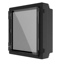 Info module HIkvision DS-KD-INFO για μπουτονιέρα εισόδου Intercom, με ελεγχόμενο οπίσθιο φωτισμό 98.42x33.8x98.4mm