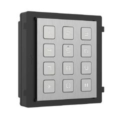 Keypad module HIKVISION DS-KD-KP/S για modular μπουτονιέρα εισόδου Intercom Stainless Steel με πληκτρολόγιο 12 πλή­κτρων