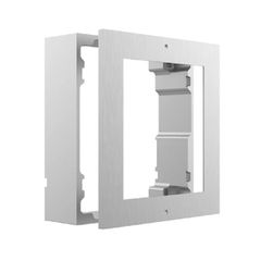 Βάση HIKVISION DS-KD-ACW1/S για επίτοιχη τοποθέτηση 1 module της μπουτονιέρας εισόδου Intercom Stainless Steel