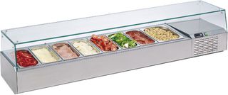 Βιτρίνα επιτραπέζια σαλατών VETRO5
