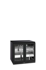 ΨΥΓΕΙΟ BACK BAR  COLD BAR 200 BLK- 900x526x835/ SUBZERO -2°C  +10°C/ 2 ΠΟΡΤΕΣ-thumb-1