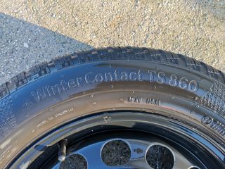 ΣΙΔΕΡΕΝΙΑ ΖΑΝΤΟΛΑΣΤΙΧΑ 5Χ100 205 60 16 CONTINENTAL TS 860-thumb-2