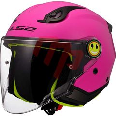 ΚΡΑΝΟΣ LS2 OF602 JUNIOR FUNNY II SOLID PINK ΡΟΖ ΠΑΙΔΙΚΟ MOTOPAPADOGIANNIS