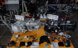 moter Daytona Anima 190 25hp me miza SOHC 4 valves 62.0 x 62 mm  5-Speed gia honda z50 dax ss50 c50 glx 50 astrea 100 supra 100 dy MODIFYING GARAGE "since1993" TAKEGAWAGR 4miniracingparts,gr