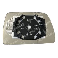 ΚΡΥΣΤΑΛΛΟ ΚΑΘΡΕΠΤΗ BMW X3 E83 '04 -'10 (ΑΣΦΑΙΡΙΚΟ, ΘΕΡΜΑΙΝΟΜΕΝΟ, ΜΕ ΒΑΣΗ, ΧΡΩΜΙΟ) ΑΡΙΣΤΕΡΟ