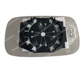 ΚΡΥΣΤΑΛΛΟ ΚΑΘΡΕΠΤΗ FIAT PUNTO '93-'99/ PUNTO VAN '96-'00/ PALIO '96-'00 (ΘΕΡΜΑΙΝΟΜΕΝΟ, ΜΕ ΒΑΣΗ, ΧΡΩΜΙΟ) ΔΕΞΙ