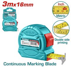 Μετροταινία TOTAL  3m X 16mm ( TMT34316 )