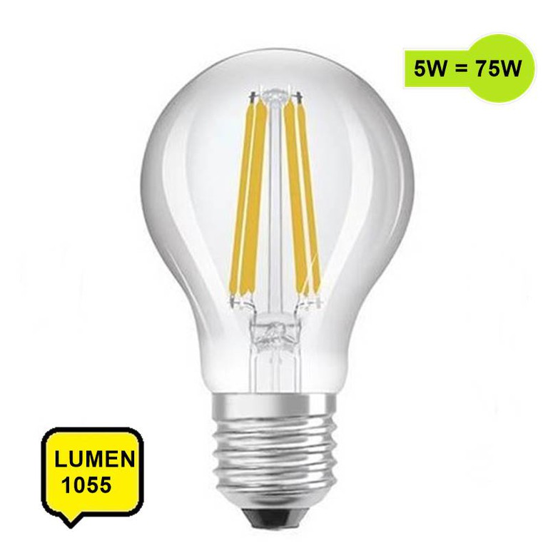Λάμπα LED E27 Filament 8W 1055 lum 360° Φώς Ημέρας Ενεργειακή κλάση Α