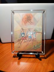 Φιλοτέχνημα - Αναμνηστικό Δρομέων 23x18cm