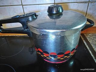 ΧΥΤΡΑ fisler χυτρα συλλεκτική επαγγελματική 7 ΛΙΤΡΩΝ ΜΑΓΕΙΡΕΥΕΙ ΣΕ ΛΙΓΟΤΕΡΑ ΑΠΟ 8 λεπτά οικονομία στο ρεύμα ΣΕ ΑΡΙΣΤΗ ΚΑΤΑΣΤΑΣΗ ΔΕΝ ΔΟΥΛΕΨΕ ΠΟΛΥ με το λάστιχο σε άριστη κατάσταση.με φιτιλη