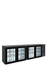 BACKBAR COOLER BB 400 GD- 2542x513x860/ 4 ΠΟΡΤΕΣ