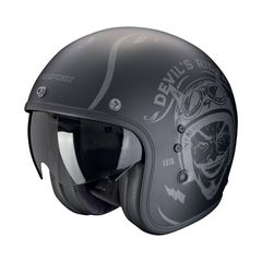 ΚΡΑΝΟΣ ΜΗΧΑΝΗΣ SCORPION BELFAST EVO ROMEO MAT BLACK SILVER