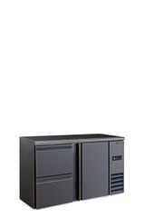 ΨΥΓΕΙΟ BACKBAR COOLER BB 221 SD- 1462x513x860/ 1 ΠΟΡΤΑ/ 2 ΣΥΡΤΑΡΙΑ