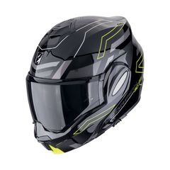 ΚΡΑΝΟΣ ΜΗΧΑΝΗΣ SCORPION EXO-TECH EVO CONQUER BLACK NEON YELLOW
