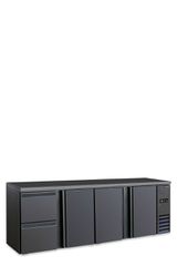 ΨΥΓΕΙΟ BACKBAR COOLER BB 423 SD- 2542x513x860/ 3 ΠΟΡΤΕΣ/ 2 ΣΥΡΤΑΡΙΑ