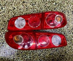 Mazda 2 DY 03-06 ΤΕΤΡΑΔΑ πίσω φανάρια διάφανα κόκκινα