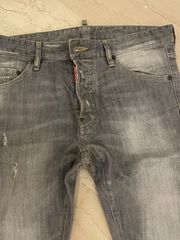 DSQUARED GREY WASH COOL GUY JEANS No 48-thumb-1