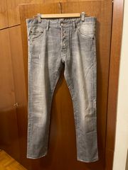 DSQUARED GREY WASH COOL GUY JEANS No 48-thumb-6