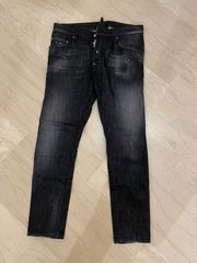 DSQUARED SKATER BRUSHED STEEL WASH JEANS No 50