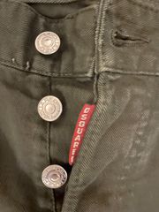DSQUARED GREEN WASH COOL GUY JEANS No 48-thumb-2