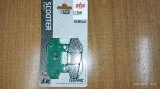 HONDA DAELIM KYMCO Τακάκια Φρένων Εμπρός sbs 103 HM CERAMIC