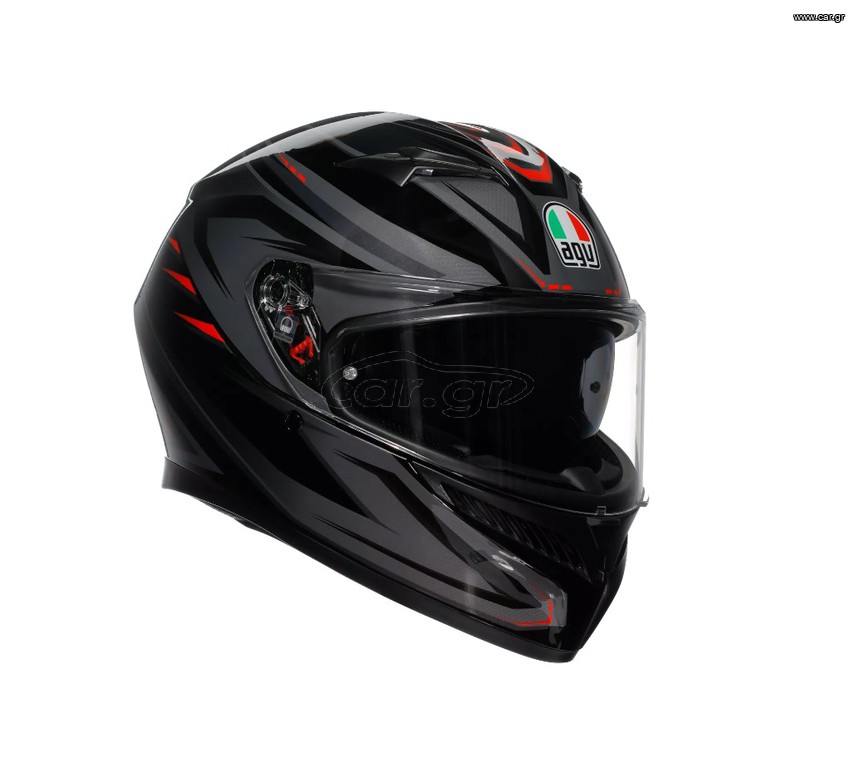 AGV K3 E2206 – SYTH BLACK/RED