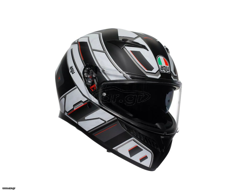 AGV K3 E2206 – RIVIA MATT BLACK/WHITE