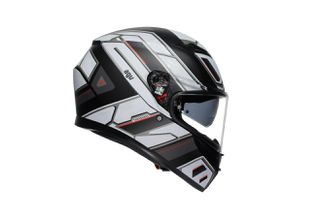 AGV K3 E2206 – RIVIA MATT BLACK/WHITE-thumb-2