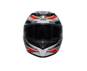 AGV K3 E2206 – SPACE MATT WHITE/RED FLUO-thumb-1