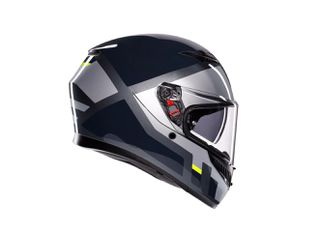AGV K3 E2206 – SHADE GREY/YELLOW FLUO