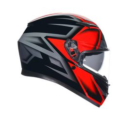 AGV K3 E2206 – COMPOUND BLACK/RED-thumb-2