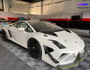 Lamborghini Gallardo LP550 LP560 LP570 08-12 Carbon ΜΠΡΟΣΤΑ ΠΡΟΦΥΛΑΚΤΗΡΑΣ