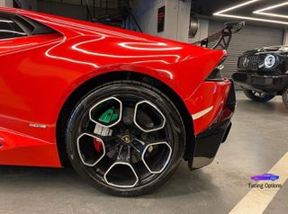 Lamborghini LP610-4 LP580-2 Huracan Carbon ΠΙΣΩ ΠΡΟΦΥΛΑΚΤΗΡΑΣ + ΑΕΡΟΤΟΜΗ-thumb-6