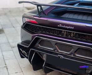 Lamborghini LP610-4 LP580-2 Huracan Carbon ΠΙΣΩ ΠΡΟΦΥΛΑΚΤΗΡΑΣ + ΑΕΡΟΤΟΜΗ-thumb-8