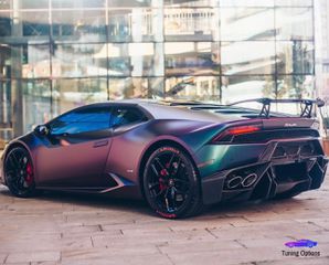 Lamborghini LP610-4 LP580-2 Huracan Carbon ΠΙΣΩ ΠΡΟΦΥΛΑΚΤΗΡΑΣ + ΑΕΡΟΤΟΜΗ-thumb-9